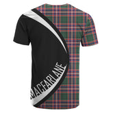 MacFarlane Hunting Modern Tartan Crest T-shirt - Circle Style